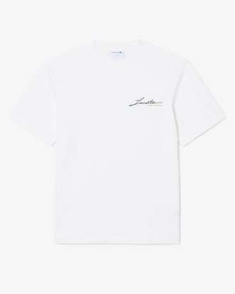 French Made Signature Embroidery T-shirt