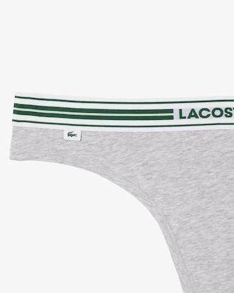 Stretch Cotton String Briefs