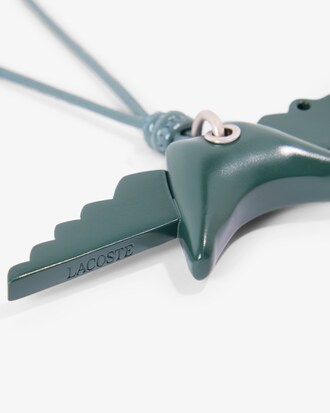 Runway Crocodile Pendant Necklace