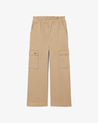 Cotton Twill Cargo Pants