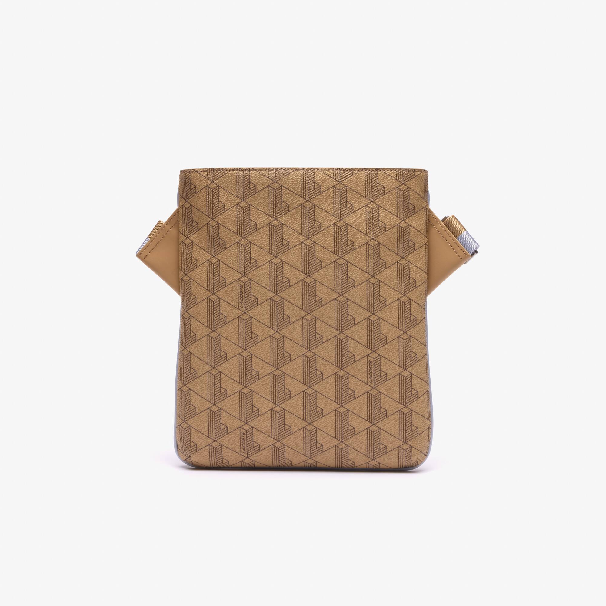 The Blend Monogram Print Slimline Shoulder Bag - Men