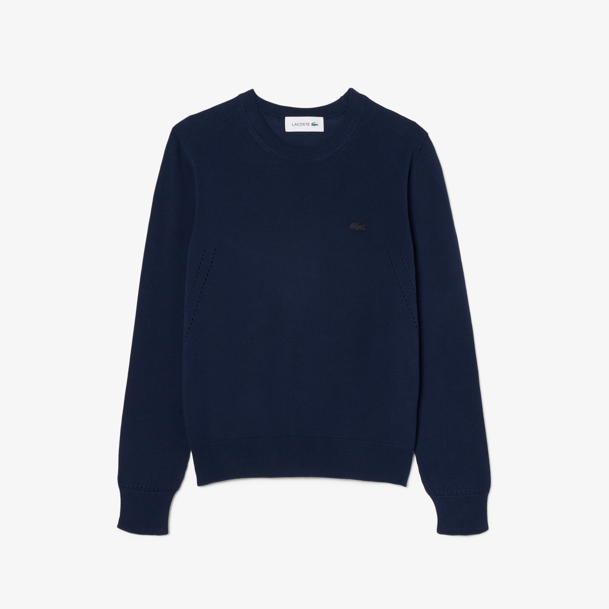 3D Knit Crew Neck Sweater - Women's Knitwear - New In 2025 | Lacoste