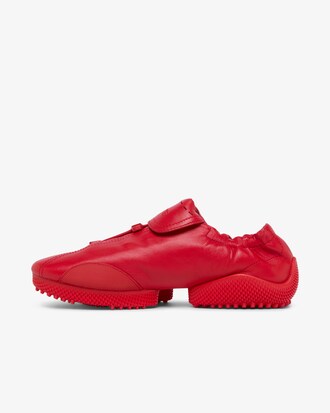 Women's Runway Low Set Leather Sneakers