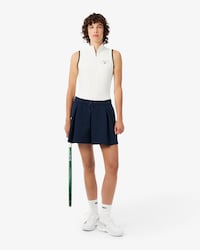 Tennis Heritage Stretch Piqu&eacute; Shorts