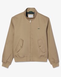 Water-Repellent Twill Harrington Jacket