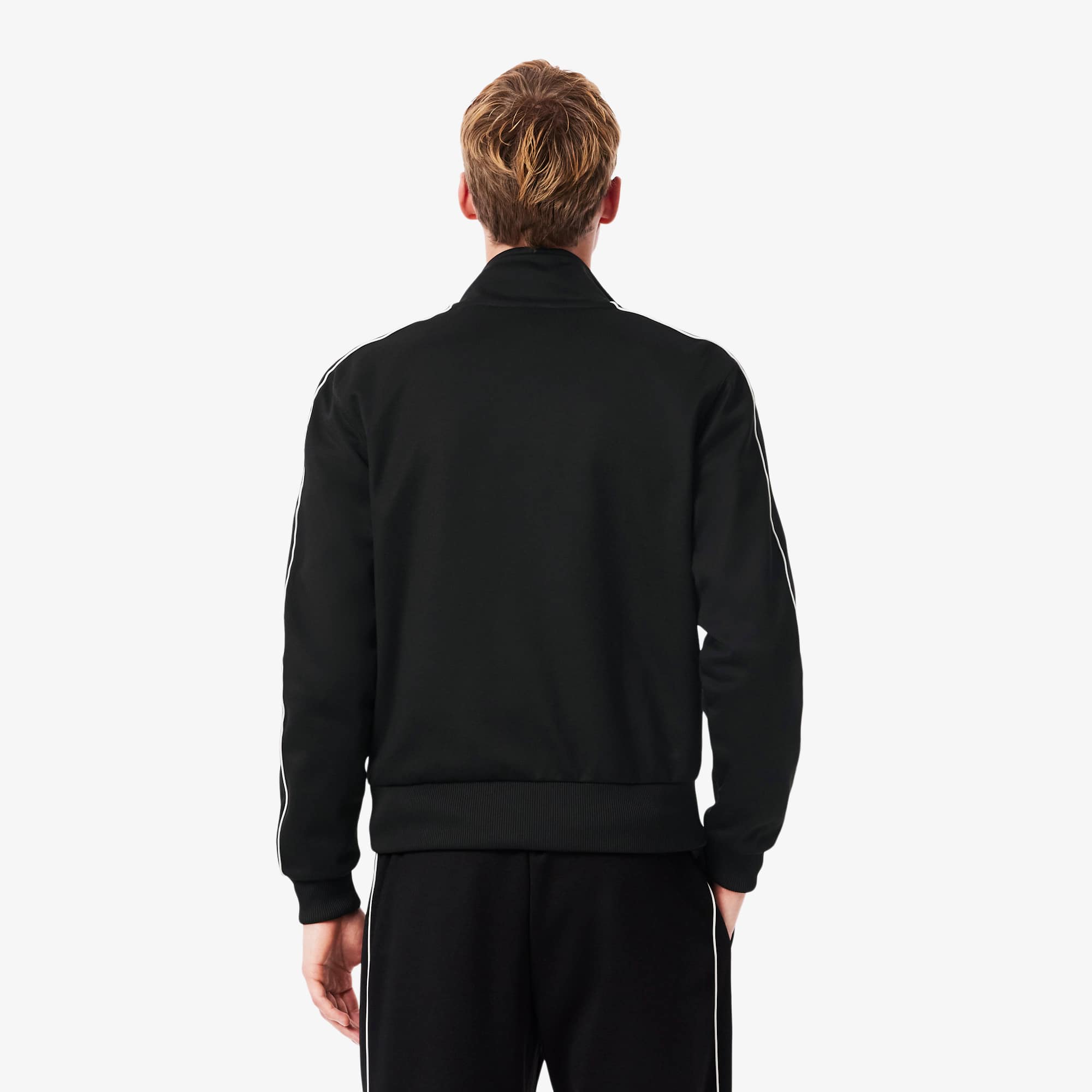 Paris Piqué Zip Front Track Jacket - Men's Sweatshirts - New In