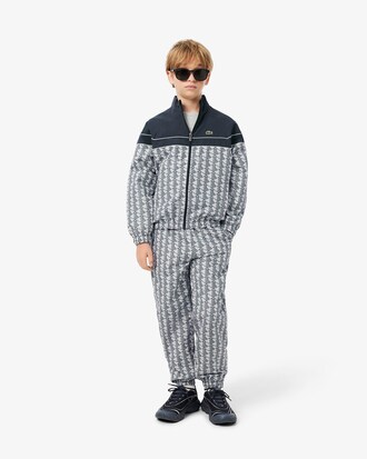 Unisex Monogram Print Tracksuit