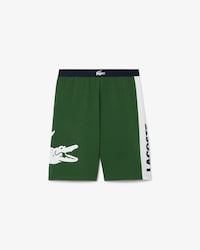 Straight Cut Fleece Loungewear Shorts