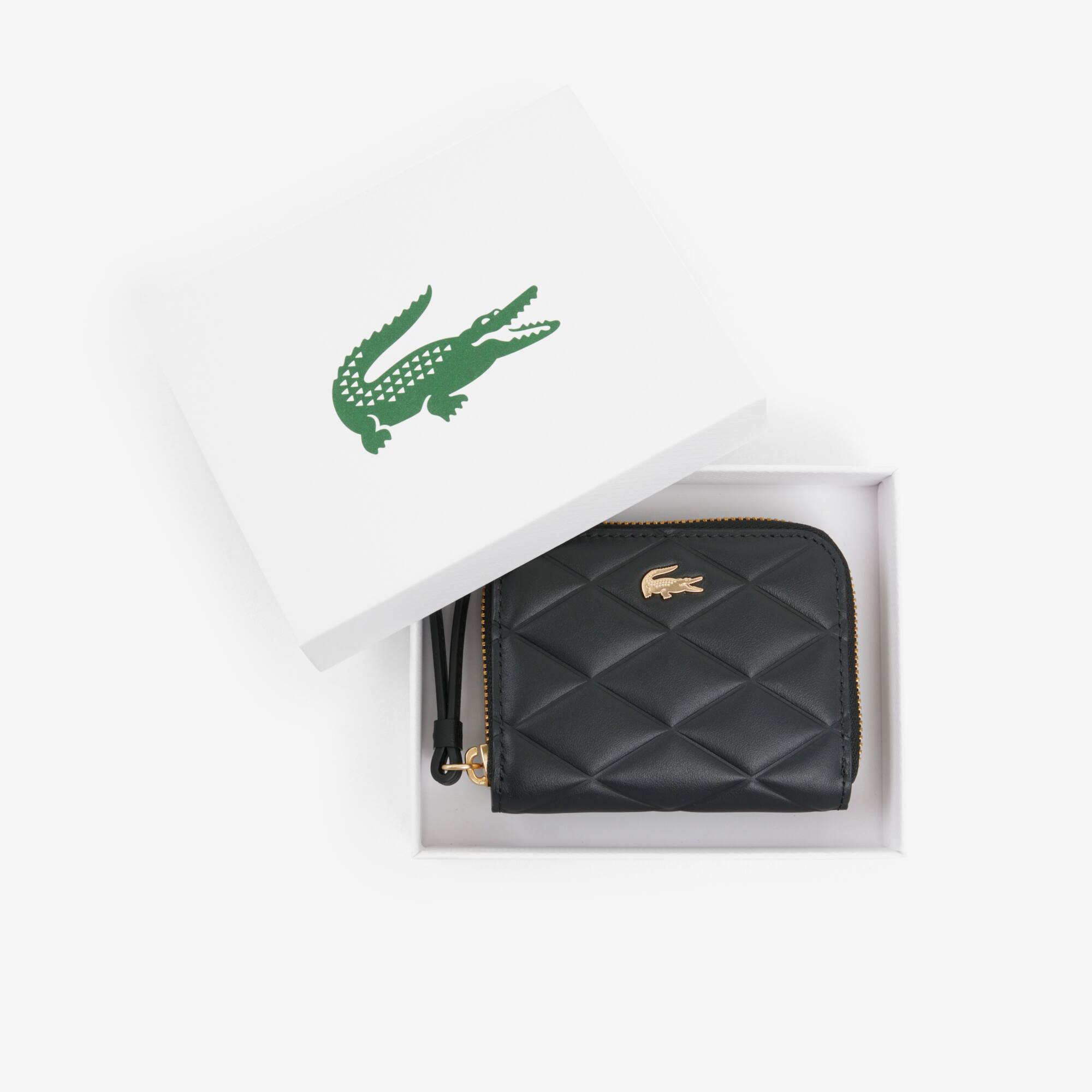 Small Crocodelle Leather Coin Purse - Wallets & Small Leather