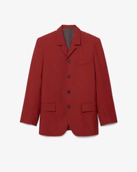 Runway Tailored Wool Jacket