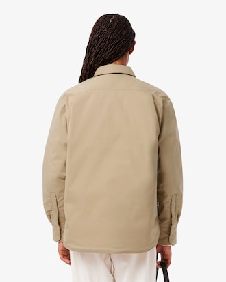 Water-Repellent Padded Overshirt