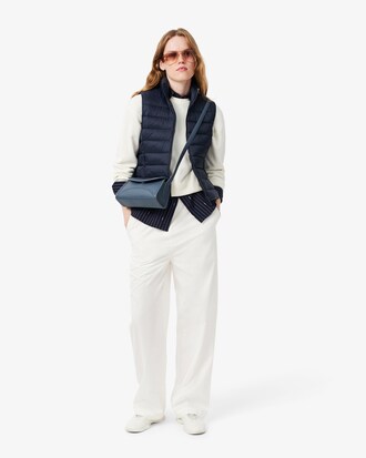 Water-Repellent Quilted Down Vest