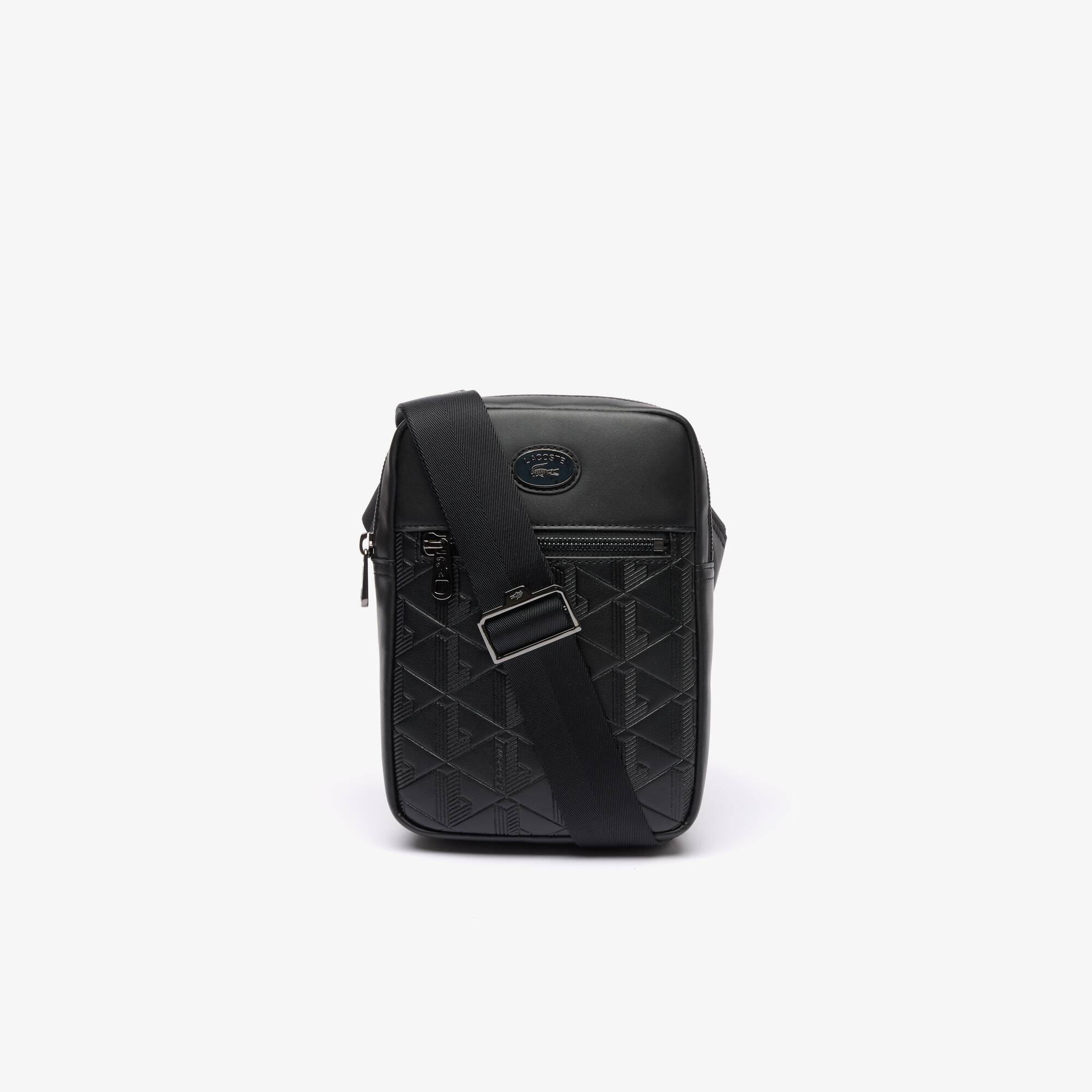 Embossed Monogram Vertical Satchel - Men 