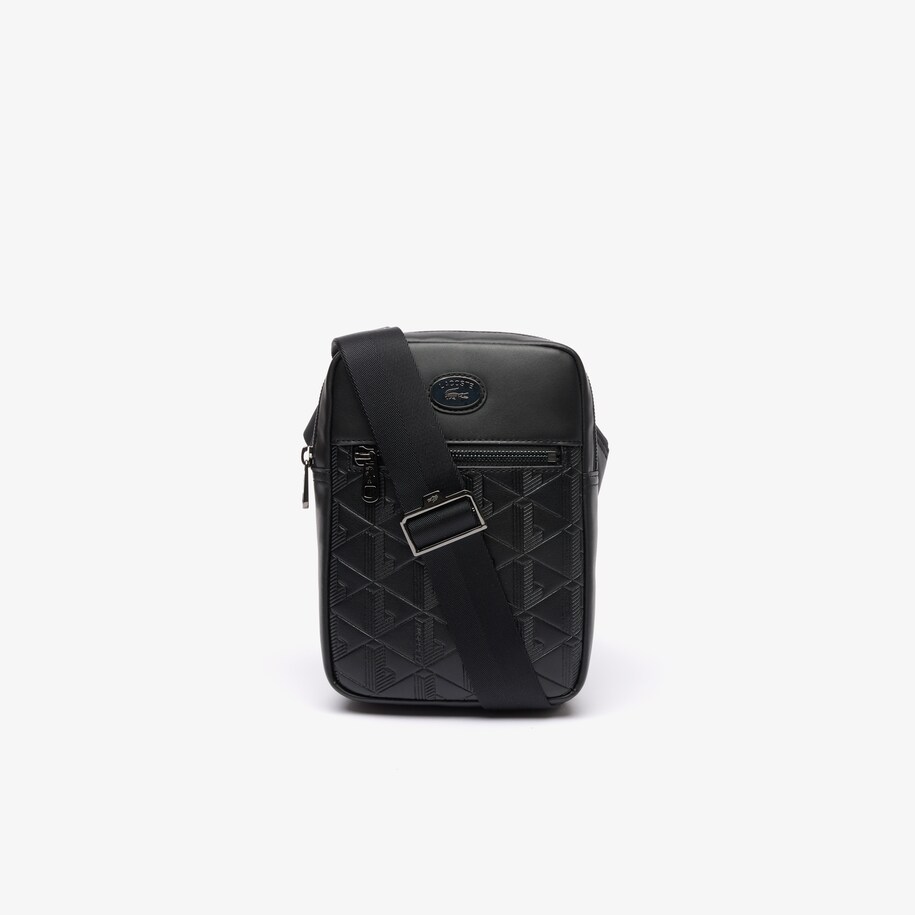 Embossed Monogram Vertical Satchel - Men