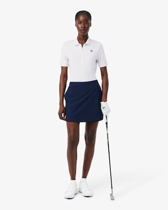 Slim Fit UV Protect Stretch Golf Polo Shirt