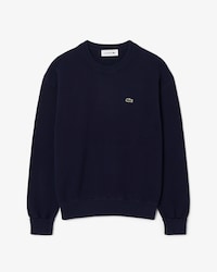 Relaxed Fit Cotton Crew Neck Sweater