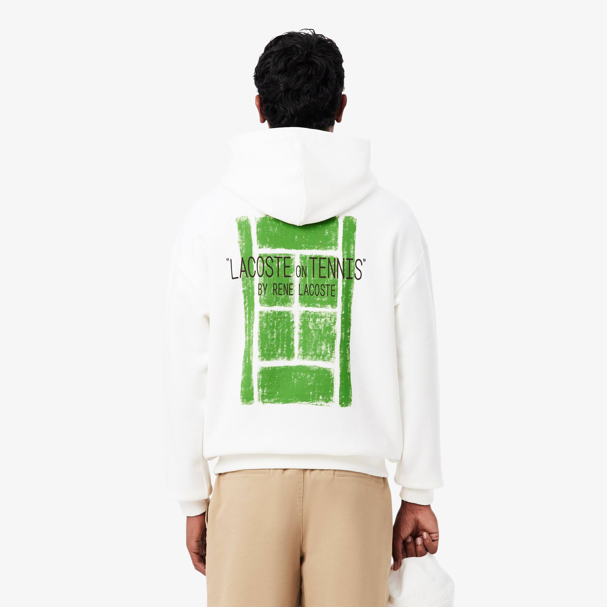 Multi Print Fleece Hoodie - Men's Sweatshirts - New In 2026 | Lacoste