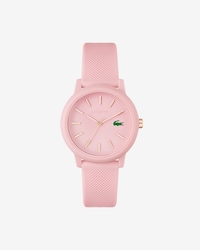 Women's Lacoste.12.12 Pink Silicone Strap Watch