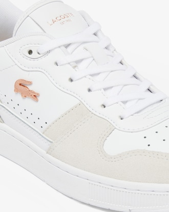 Women's T-Clip Set Leather Sneakers
