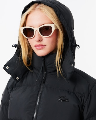 Relaxed Fit Hooded Down Jacket