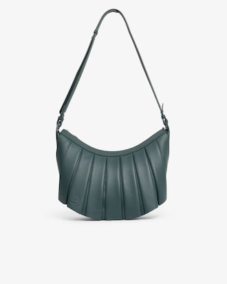 Medium Lenglen Leather Hobo Bag