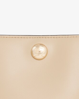 Small Tennis Bliss Leather Bucket Bag