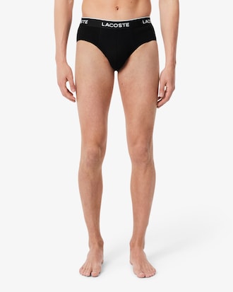3-Pack Plain Cotton Logo Briefs