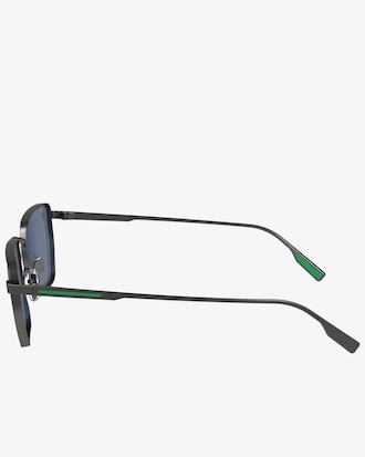 Retro Rectangle Metal Glasses