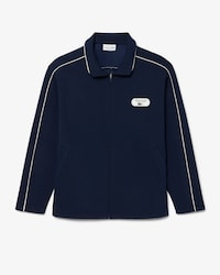 Tennis Heritage Zipped Badge Accent Sweatshirt