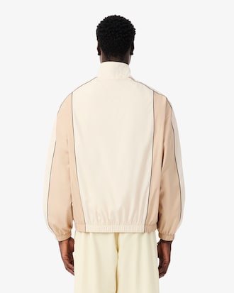 Colour-Block Water-Repellent Track Jacket