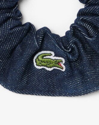 Denim Hair Scrunchie