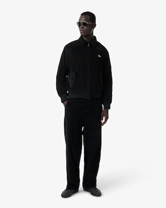Padded Corduroy Bomber Jacket