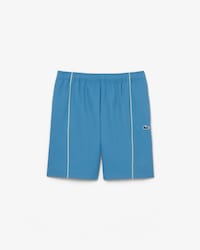 Trim Accent Diamond Taffeta Sport Shorts
