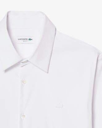 Slim Fit Stretch Poplin Shirt