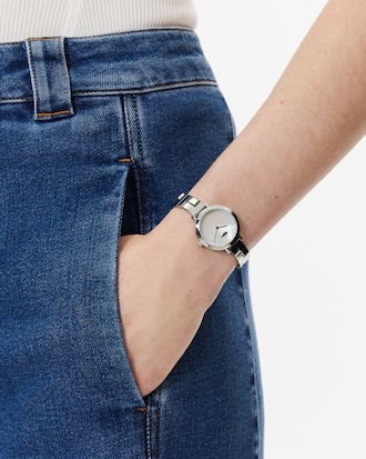 Tivoli Two Hand Stainless Steel Watch