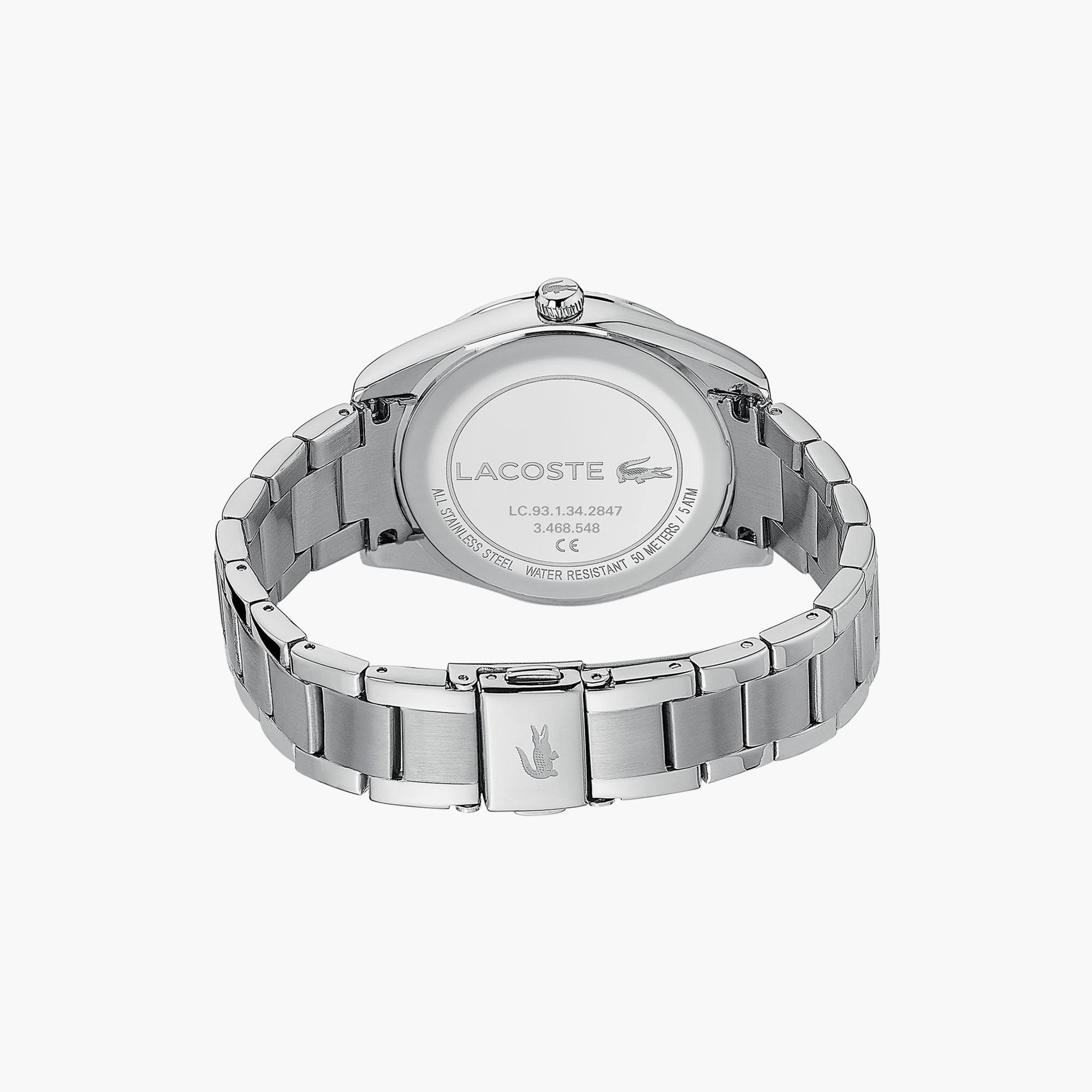 lacoste watch silver