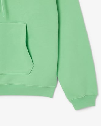 Loose Fit Badge Accent Hoodie