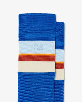 Runway Sheer Piqu&eacute; Socks