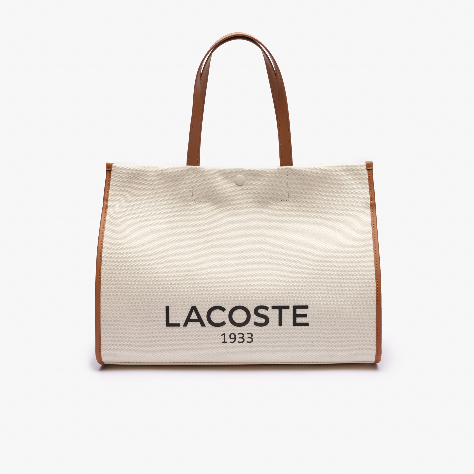 Large Heritage Canvas Tote - Men's Bags - New In 2026 | Lacoste