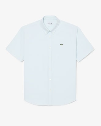 Regular Fit Short-Sleeved Oxford Shirt