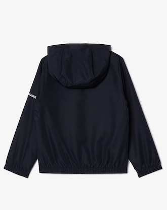 Zip-Up Hooded Sport Jacket