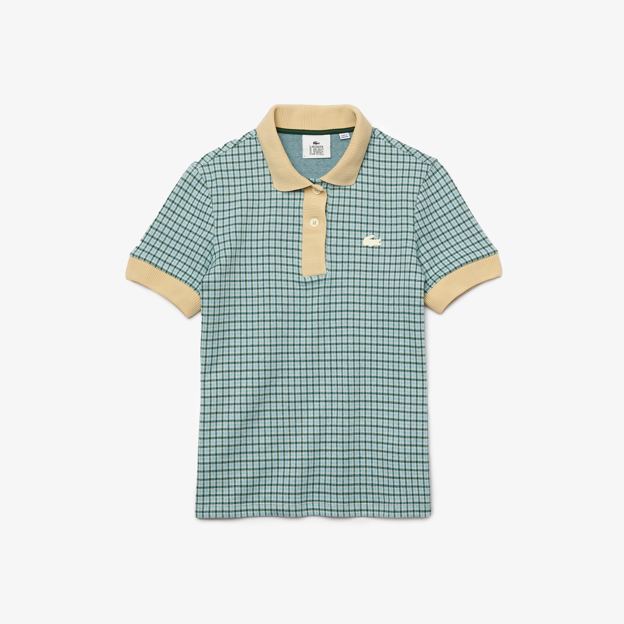 polo shirt checkered