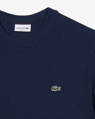 Heavy Cotton and Linen Piqu&eacute; T-shirt