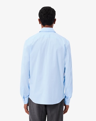 Slim Fit Stretch Poplin Shirt