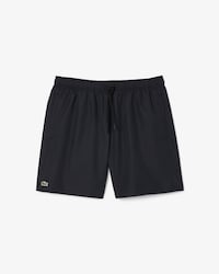 Mid Length Monochrome Swim Trunks