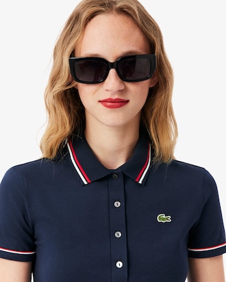 L.12.D Slim Fit Trim Detail Polo Shirt