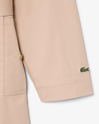 Oversized Water-Repellent Trench Coat