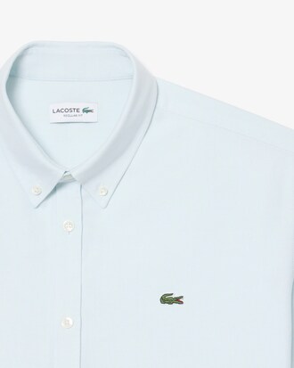 Regular Fit Short-Sleeved Oxford Shirt
