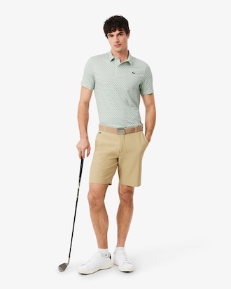 Regular Fit Printed Golf Polo Shirt