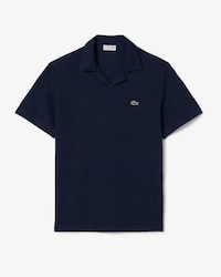 Classic Fit Cotton-Linen Polo Shirt